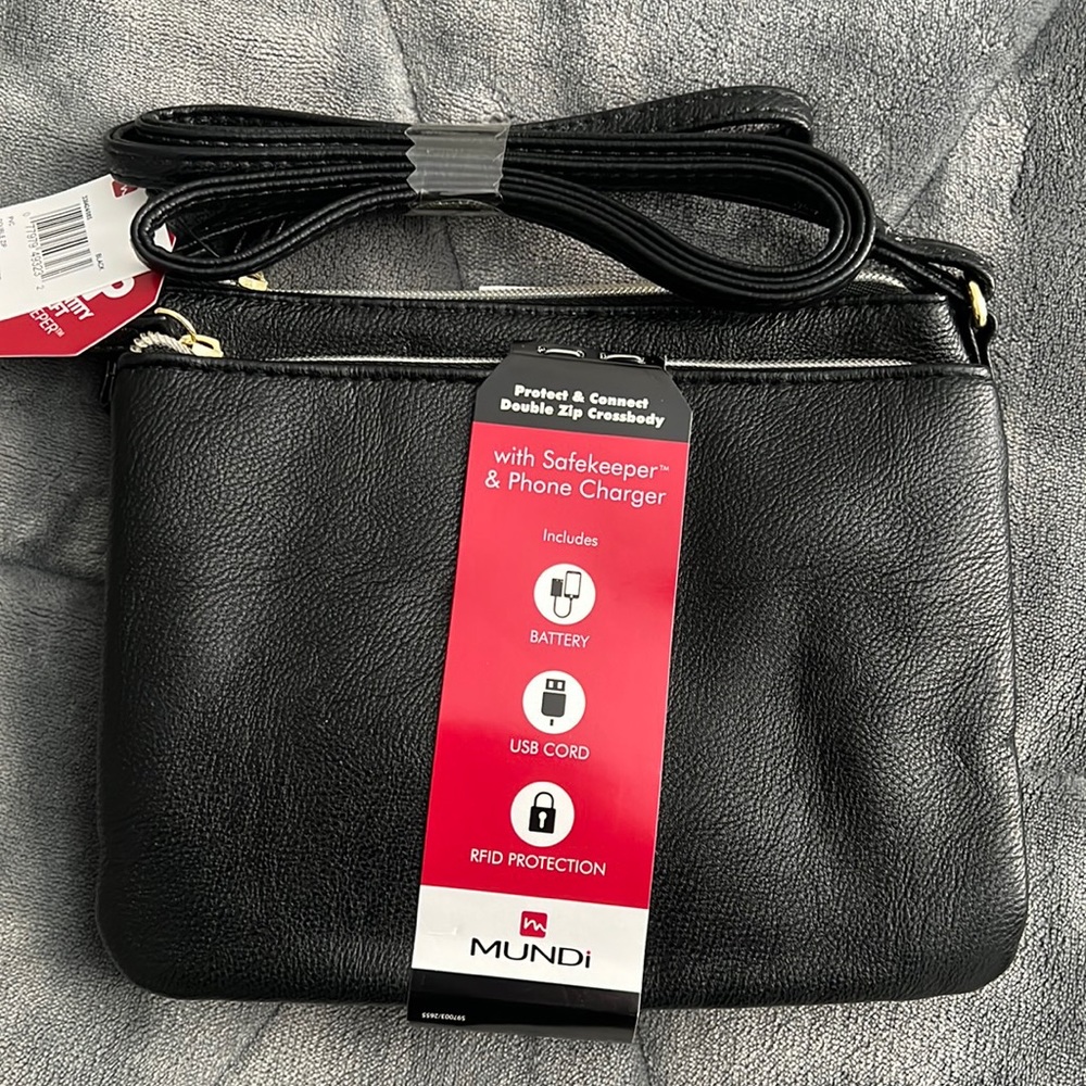 NWT Mundi Black Satchel